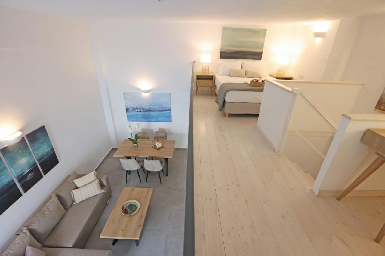 Modern Loft Syros Lägenhet Ermoupoli Exteriör bild